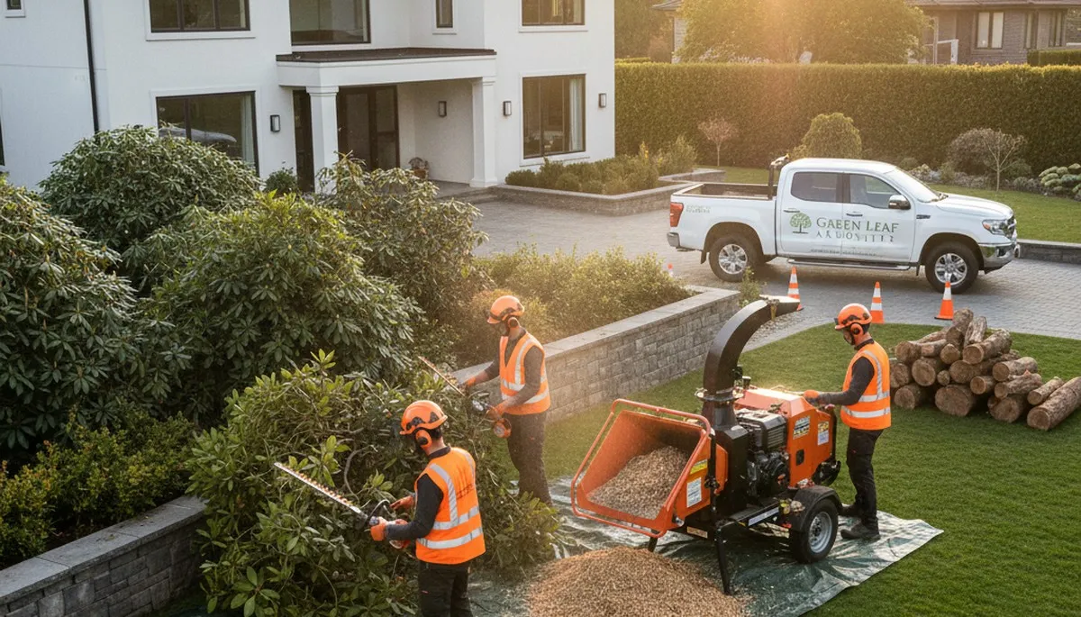Professional shrub removal service in Oak Park, IL by Chop Chop Tree experts